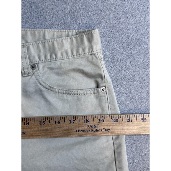 Vintage Gap 1969 Capri Jeans Womens 14 Beige Light Wash High Rise Relaxed Denim - Picture 9 of 16